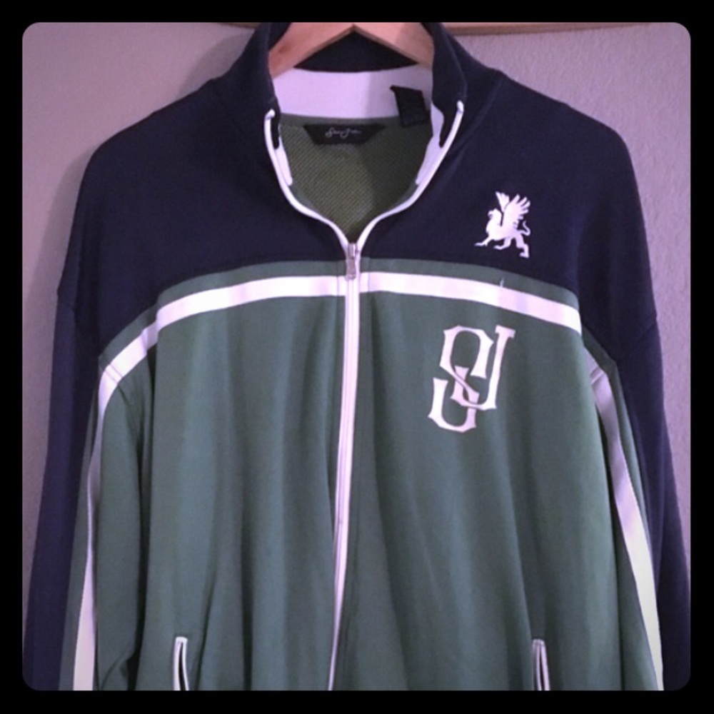 Sean John Full Zip Jacket Size Large