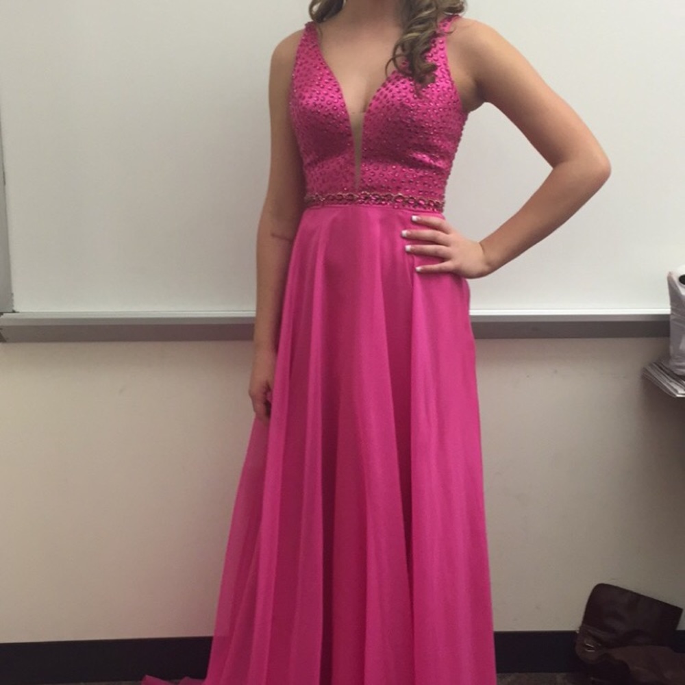 Sherri Hill long prom dress