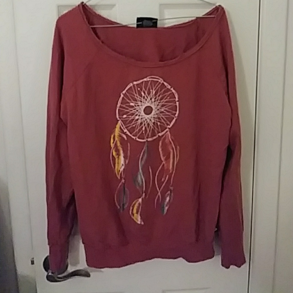 Off shoulder sweater