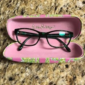 Lilly Pulitzer ‘Alexi’ frames & Case, NEW