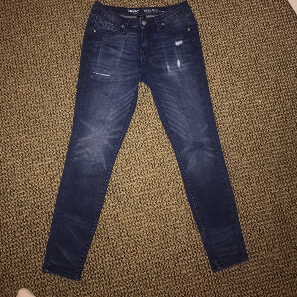 Mossimo mid rise skinny jeans