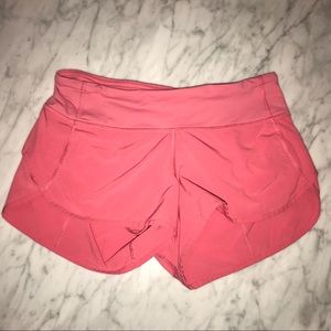 Pink lemonade lululemon shorts