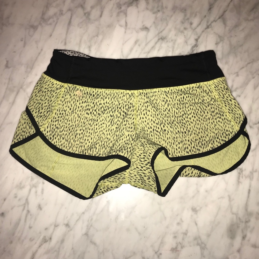 Lululemon speed shorts
