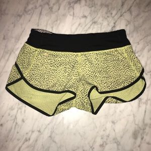 Lululemon speed shorts