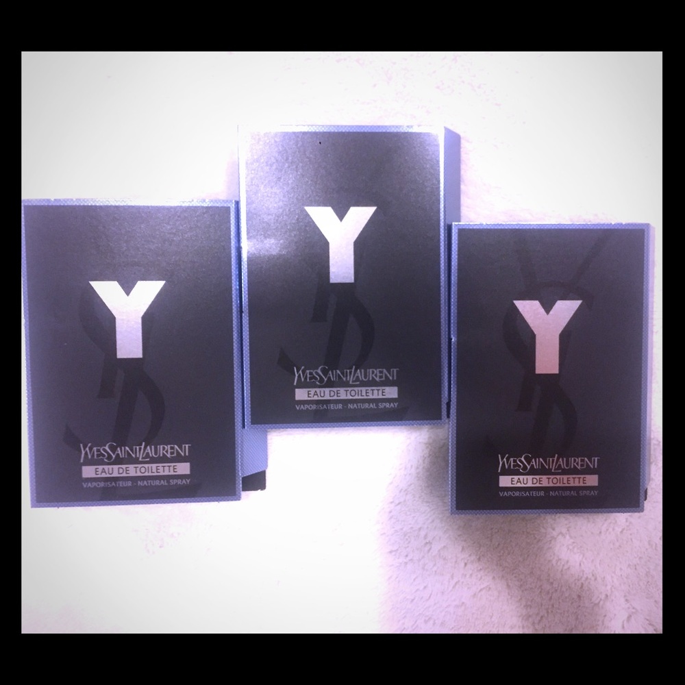 Lot of 3 Y Man by YSL samples