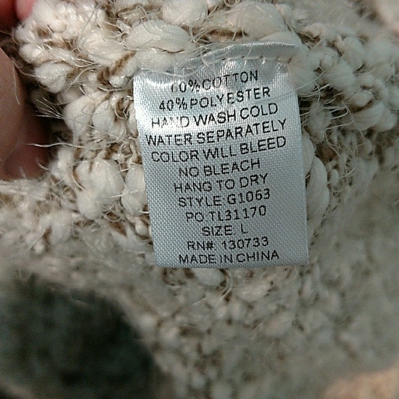 💲1 Left💲NEW UMGEE OVERSIZED CHUNKY KNIT SWEATER - Picture 2 of 2