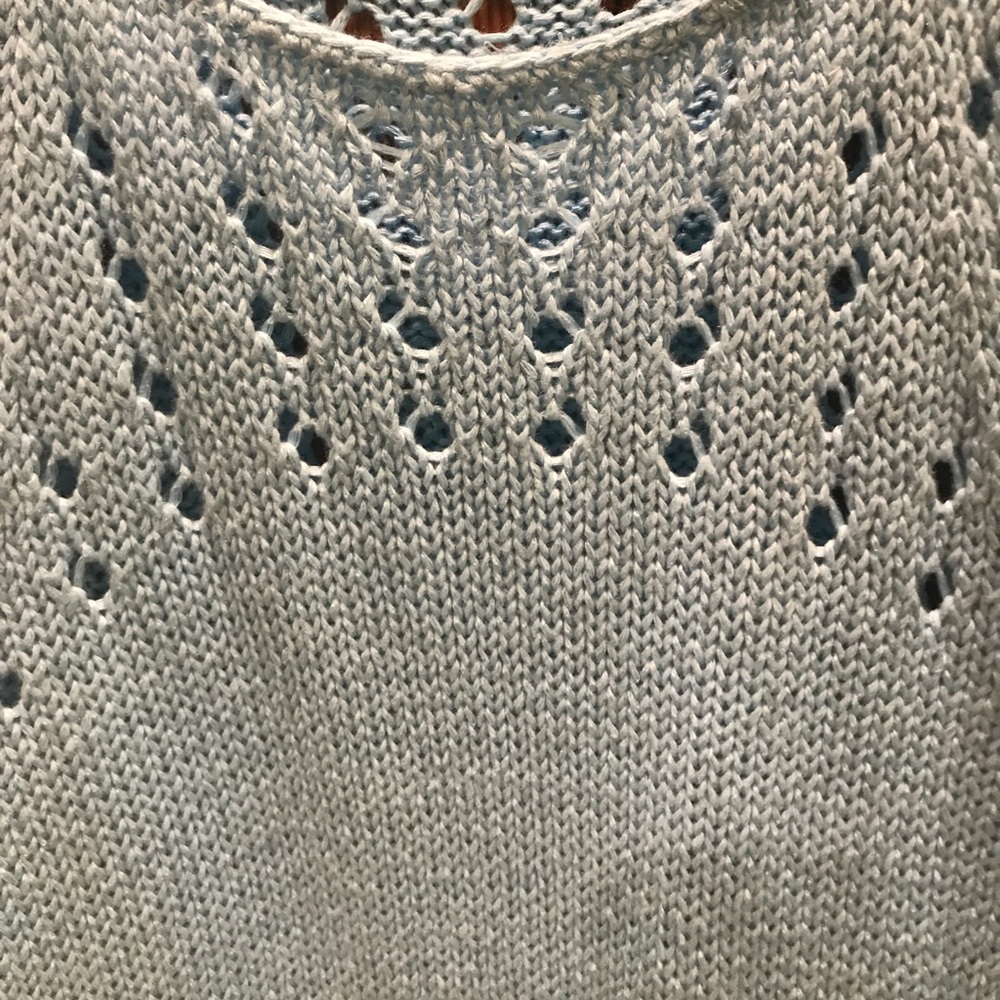 Lilly Pulitzer Blue Sweater Tank Top - Picture 2 of 4