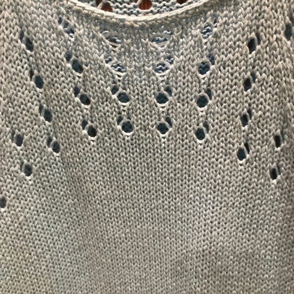 Lilly Pulitzer Blue Sweater Tank Top - Picture 2 of 4