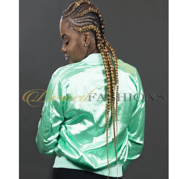 Spring Bomber Jacket | Mint - Picture 4 of 4