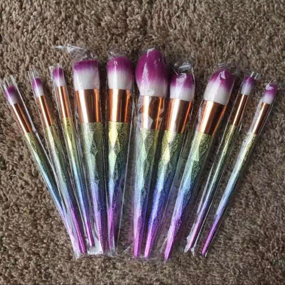 New 10pcs Makeup Brushes