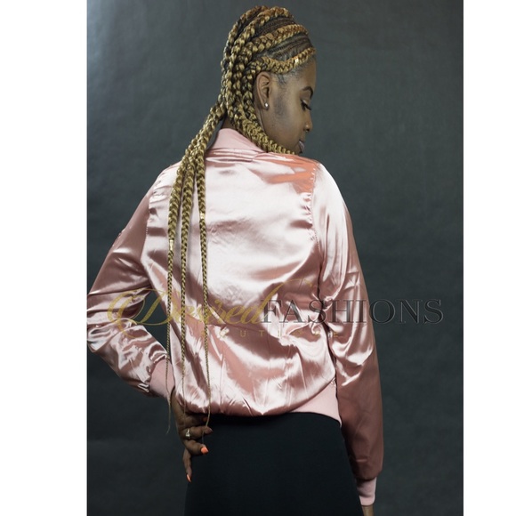 Spring Bomber Jacket | Blush - Picture 4 of 4