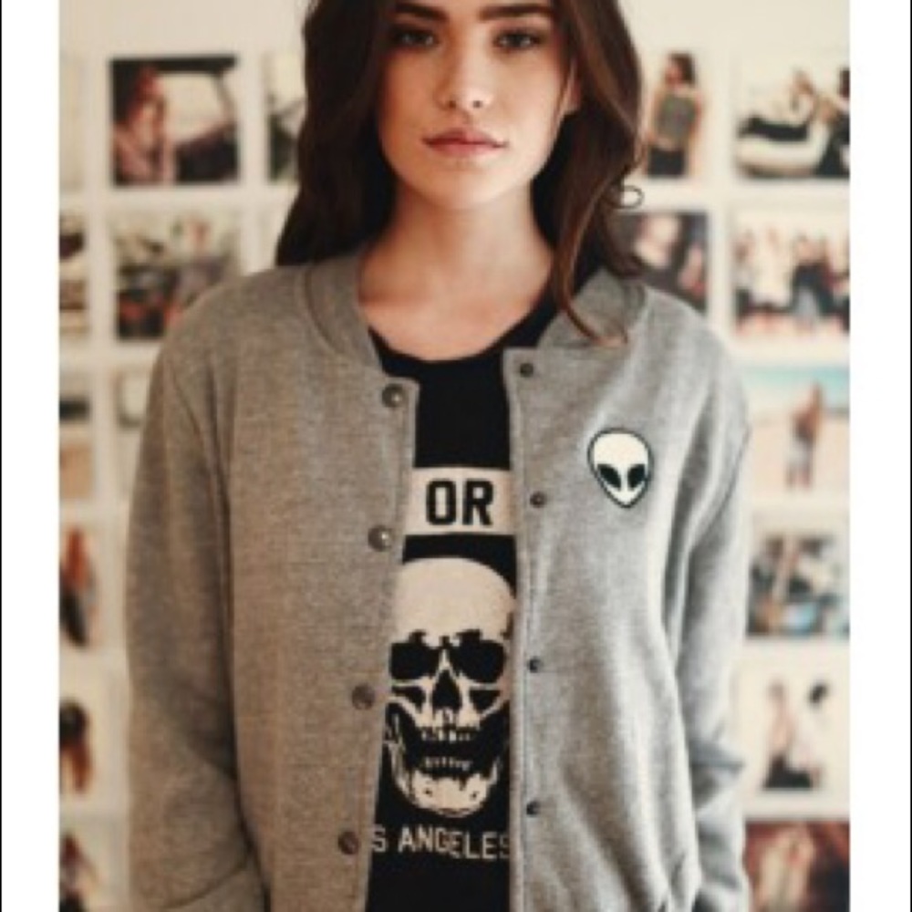 Brandy Melville Alien Bomber ISO