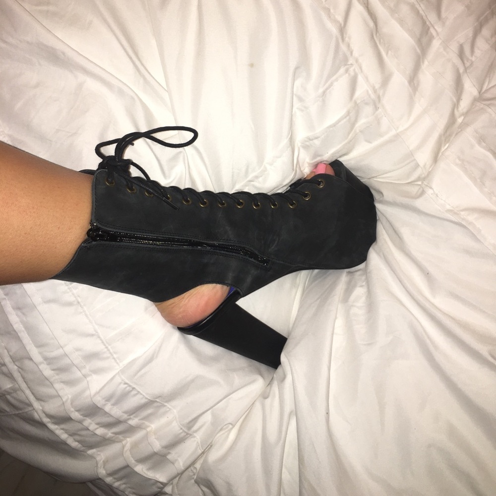 Jeffrey Campbell Platform Lace Up Heels