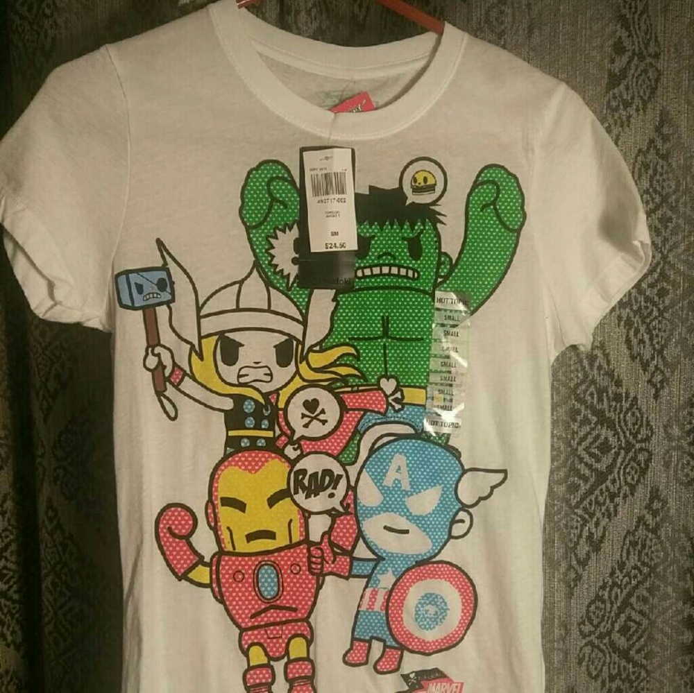 Tokidoki Avengers shirt