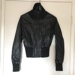 Women's Vegan Leather Jacket