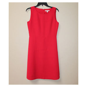 BANANA REPUBLIC Business Cocktail Red Dress 4