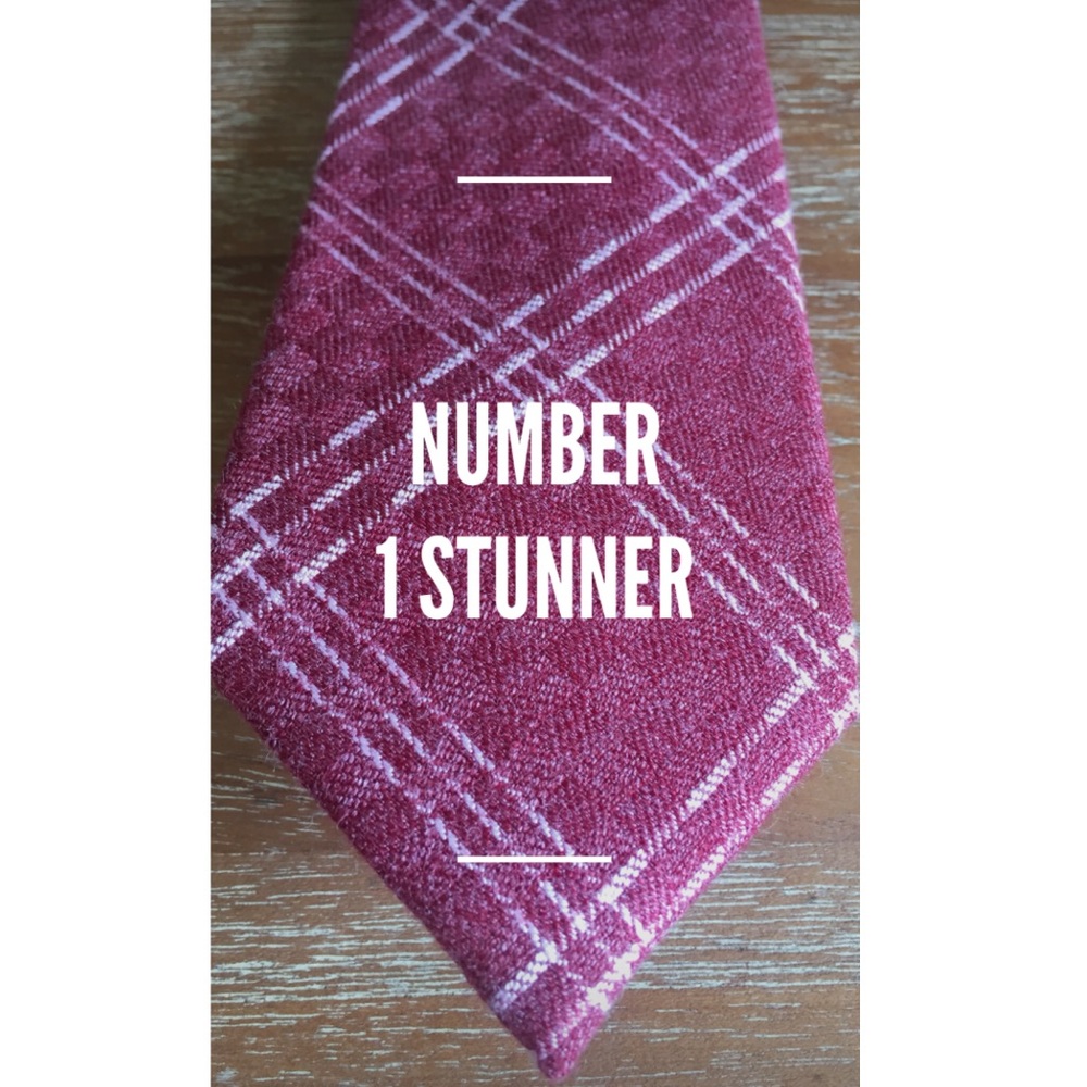 Men’s Cotton Tie - “Number One Stunner”