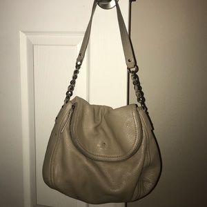Nude leather Kate Spade purse