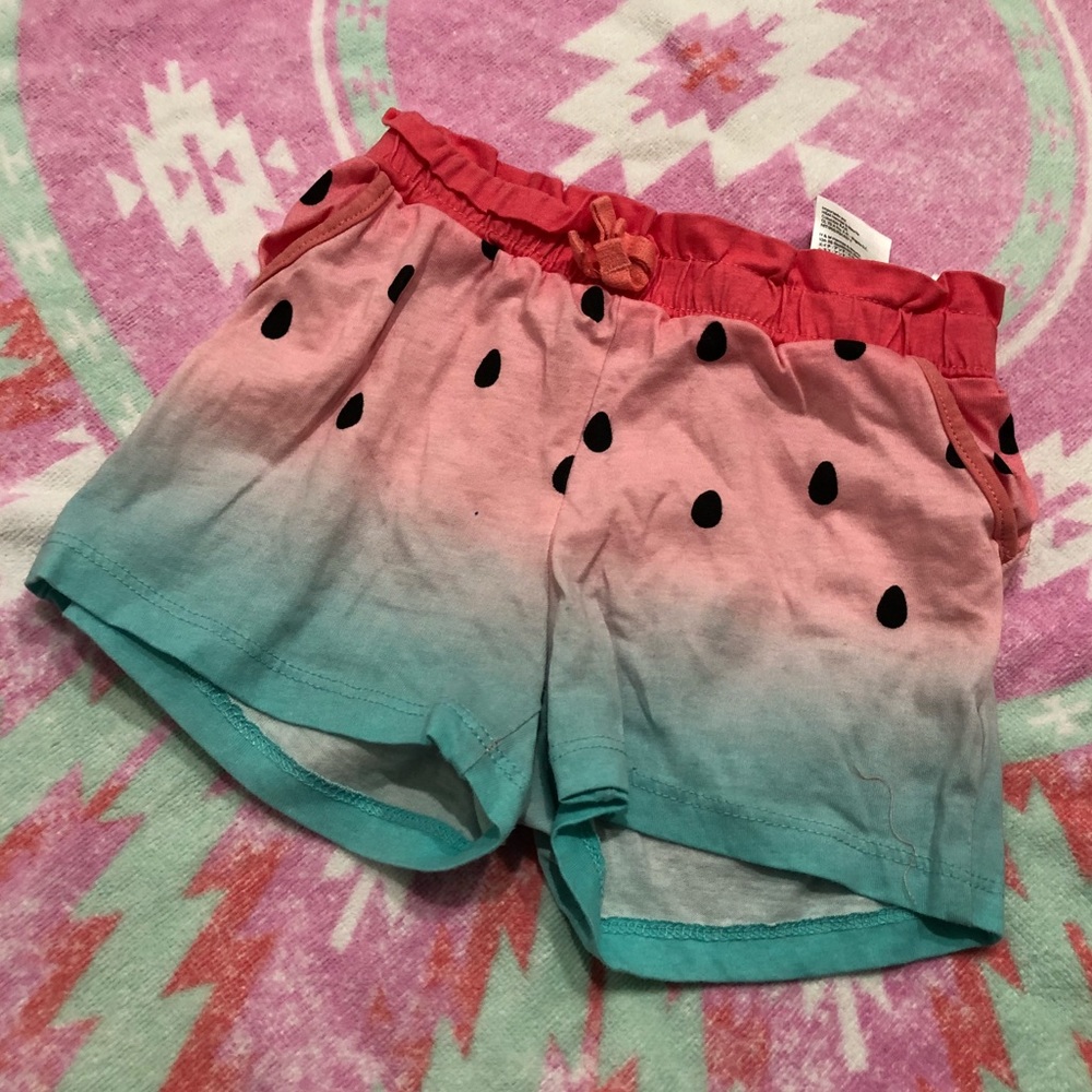 Girls watermelon shorts