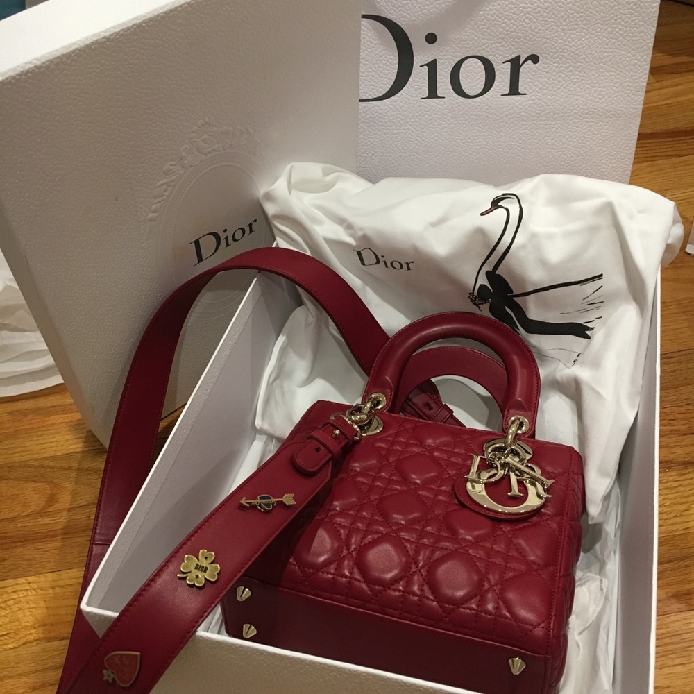 Lambskin My Lady Dior 100% Authentic
