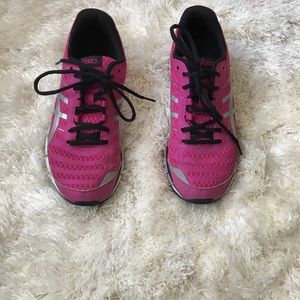 Hot Pink Asics Running Shoes