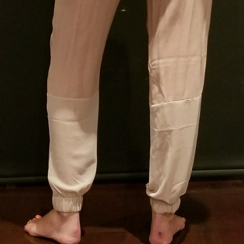 🧯CLEARANCE 🧯❤DRESSY TAUPE JOGGERS❤ - Picture 4 of 5
