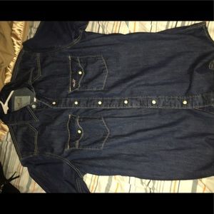 Hollister Jean Shirt Dark Wash