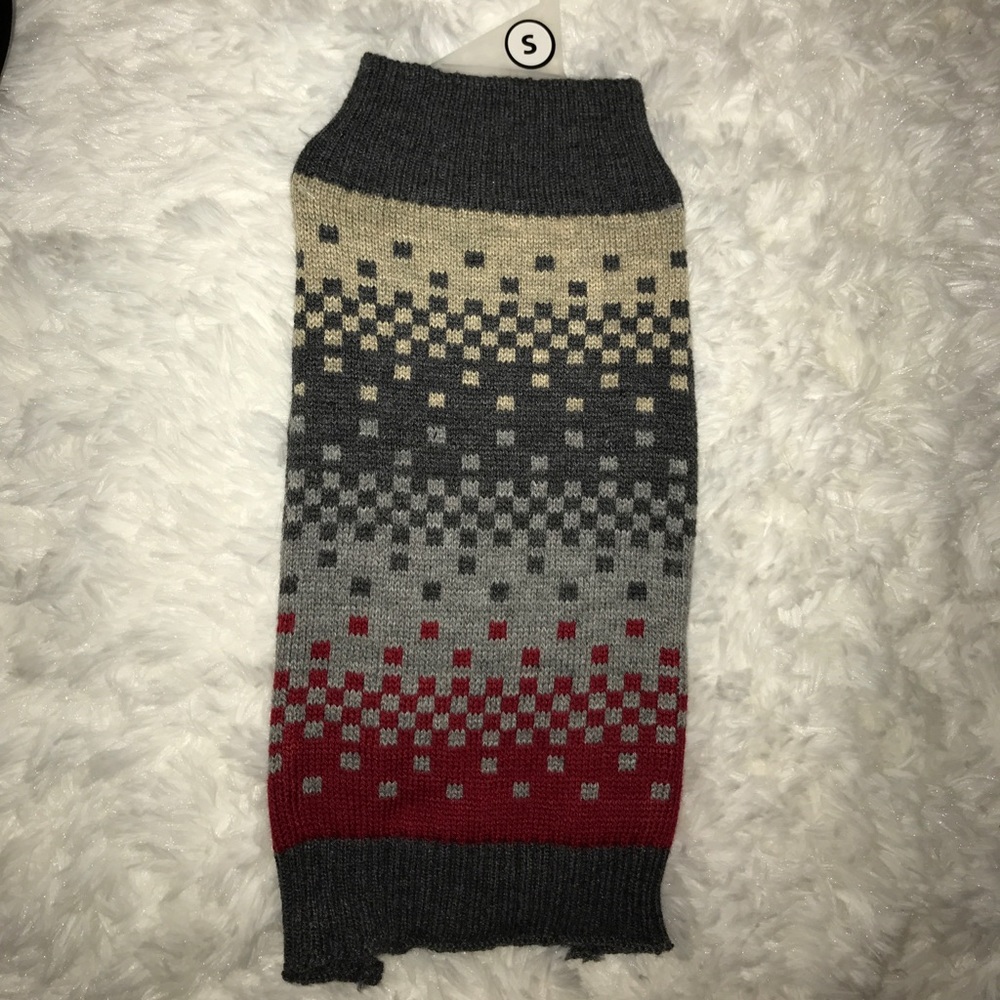 Holiday dog sweater