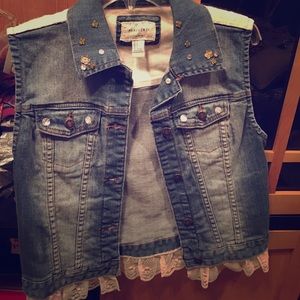 Gemini jean forever 21 vest