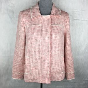 ✨ J. Jill Pink Tweed Jacket