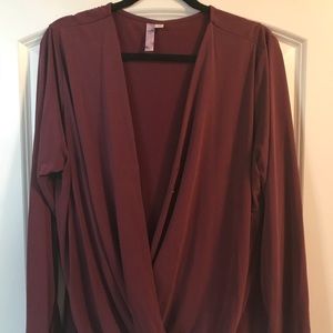 Open blouse perfect for going out 😛