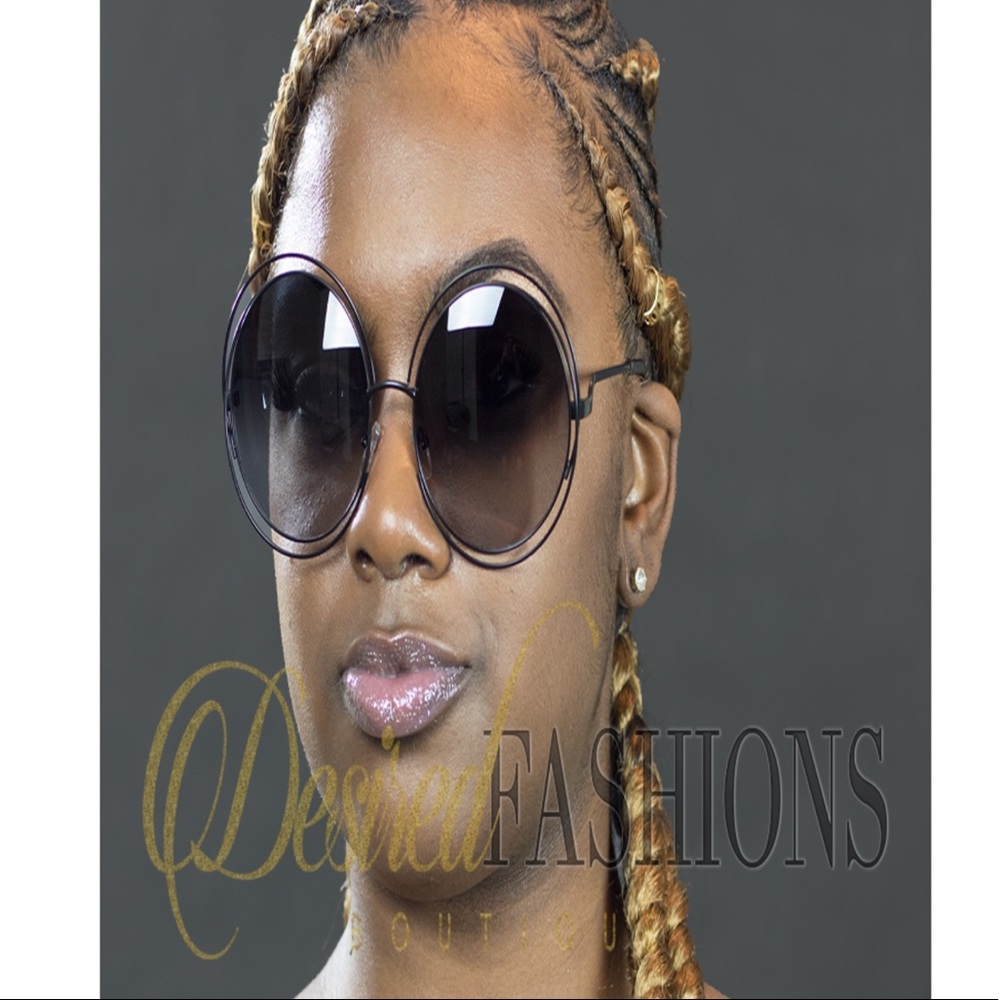 Circle Sunglasses | Gold, Silver, Black