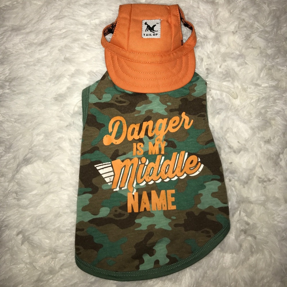 Camo dog tank