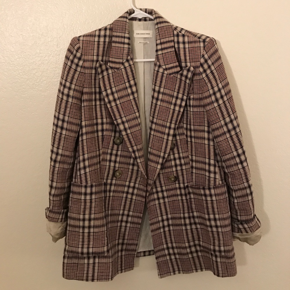 Isabel Marant checked blazer