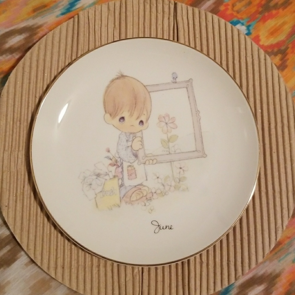 Precious Moment plate