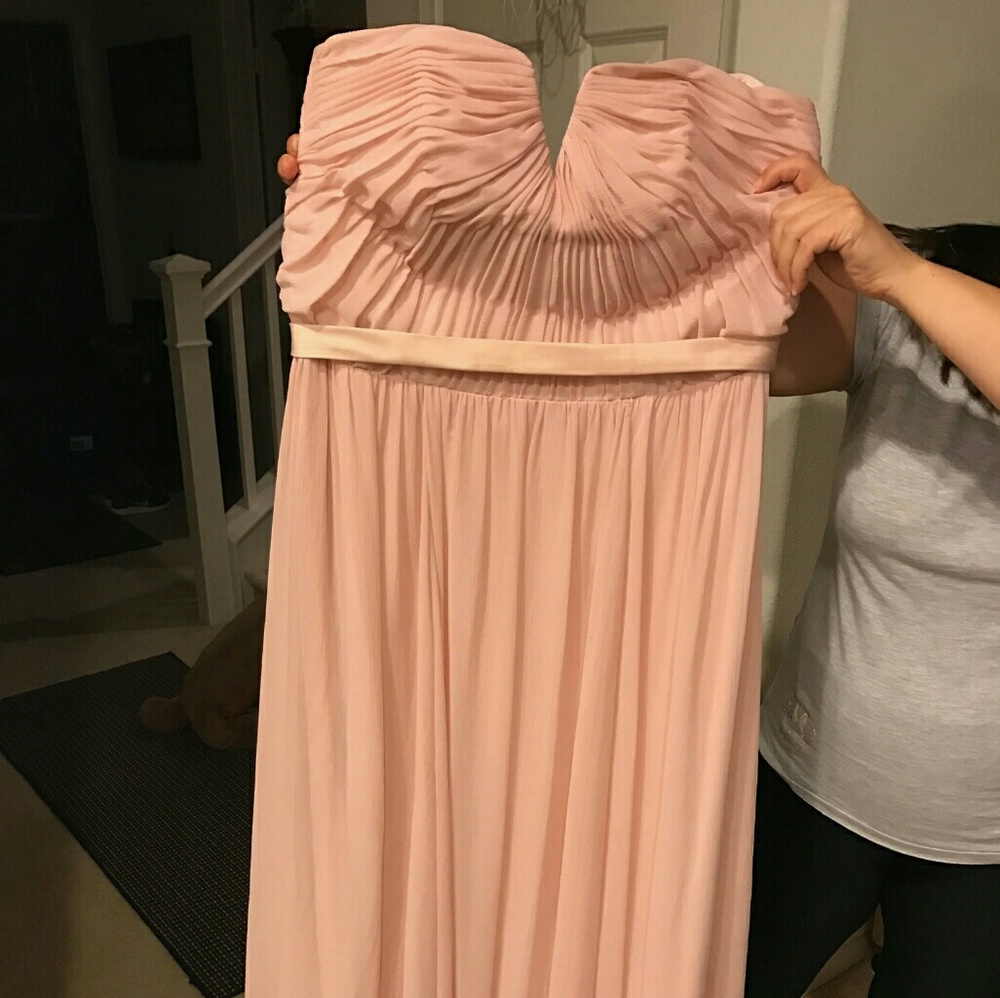 A Line Bridesmaid dress
