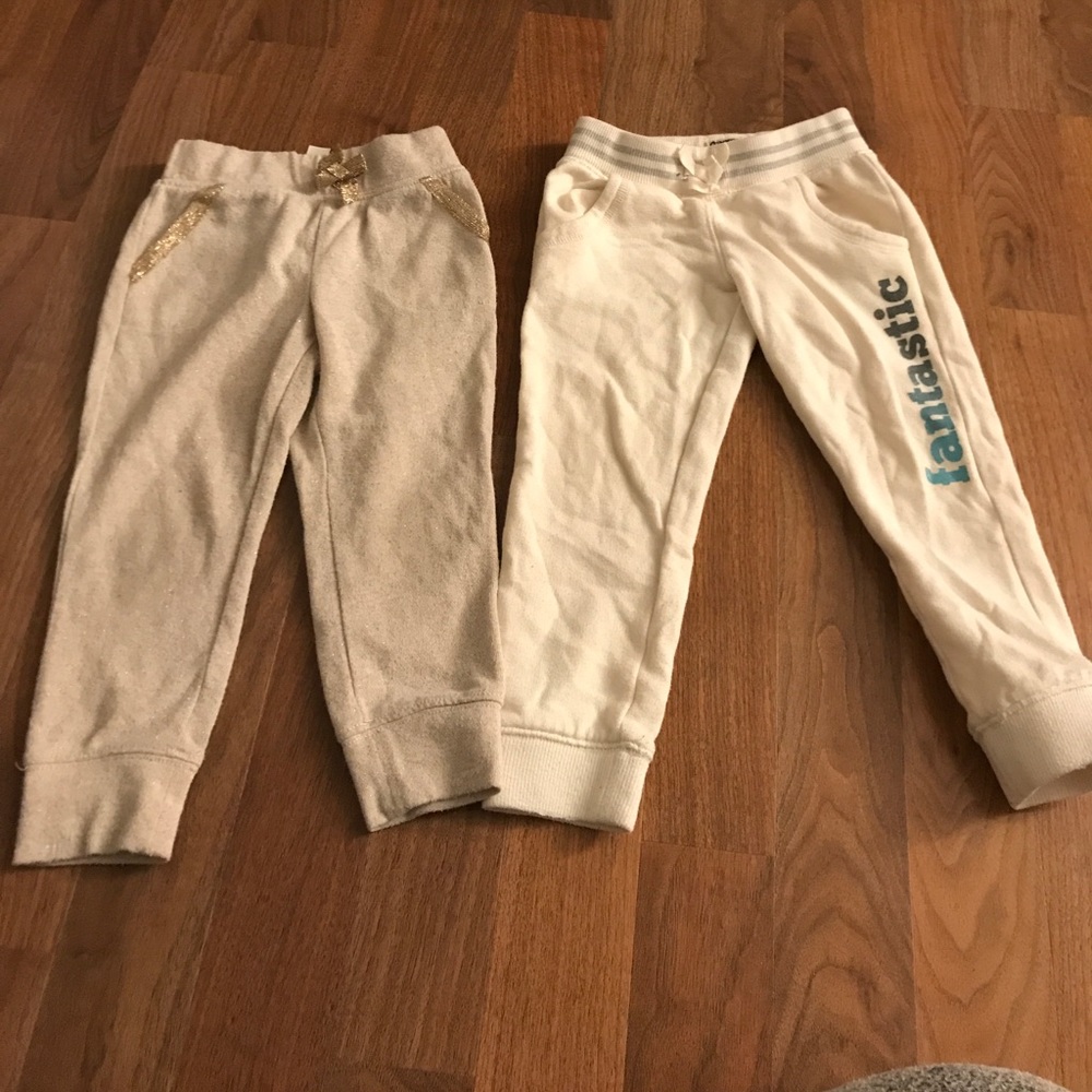 Toddler girl's sweat pants