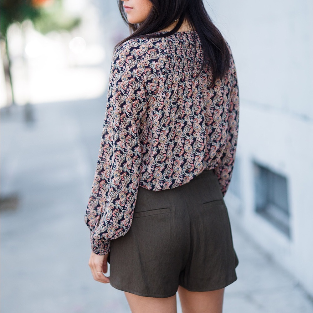 Printed Boho Top - Picture 2 of 3