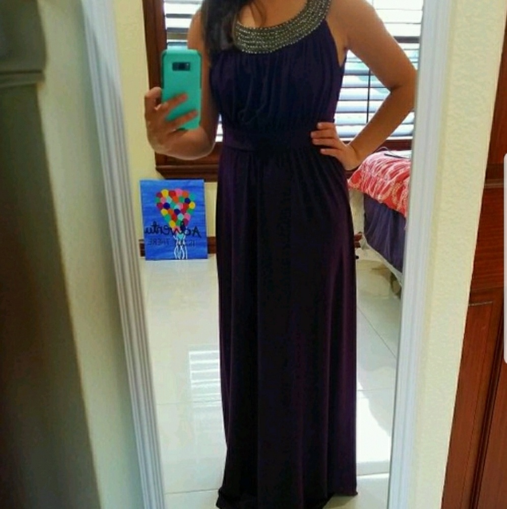 Dark Purple Formal Dress