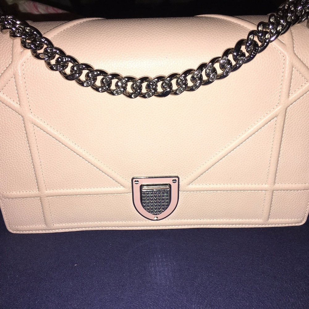 Dior Blush Nude Medium Diorama Bag