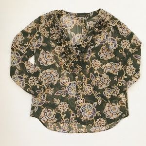 Zara Sheer Blouse
