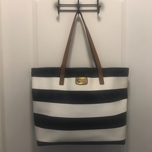 Authentic Michael Kors Navy and White stripes
