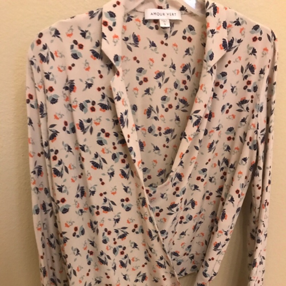 100% Organic Silk Top Amour Vert