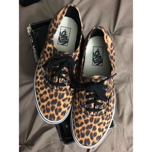 Women’s Leopard Vans