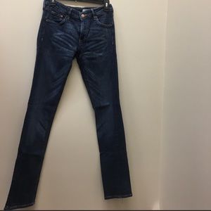 H&M Slim Blue Jeans.  Size 31x32 -