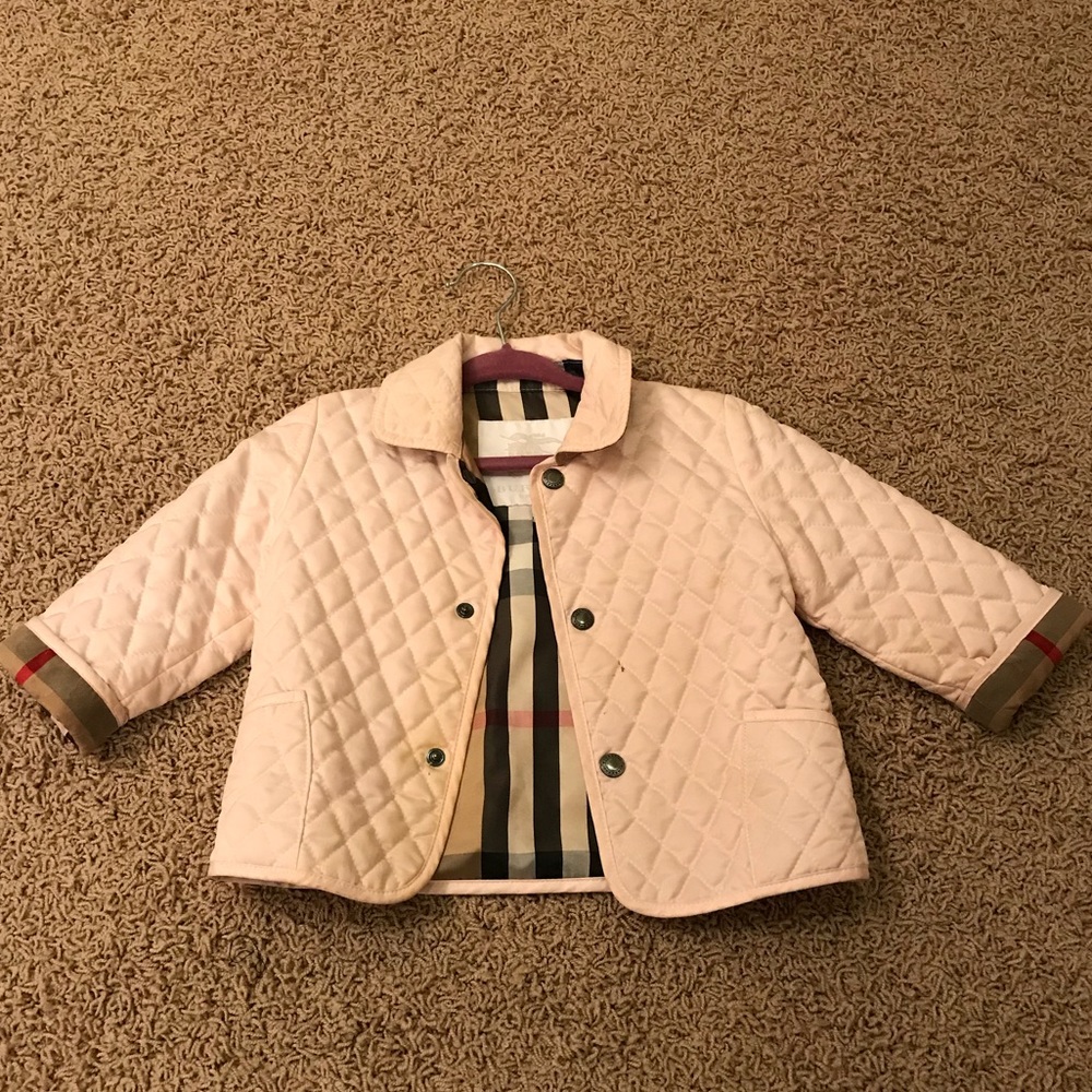 Burberry quilted nylon jacket 9M