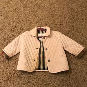 Burberry quilted nylon jacket 9M