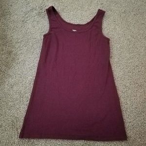💜Maroon Shimmer Tank