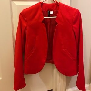 H&M Red Blazer