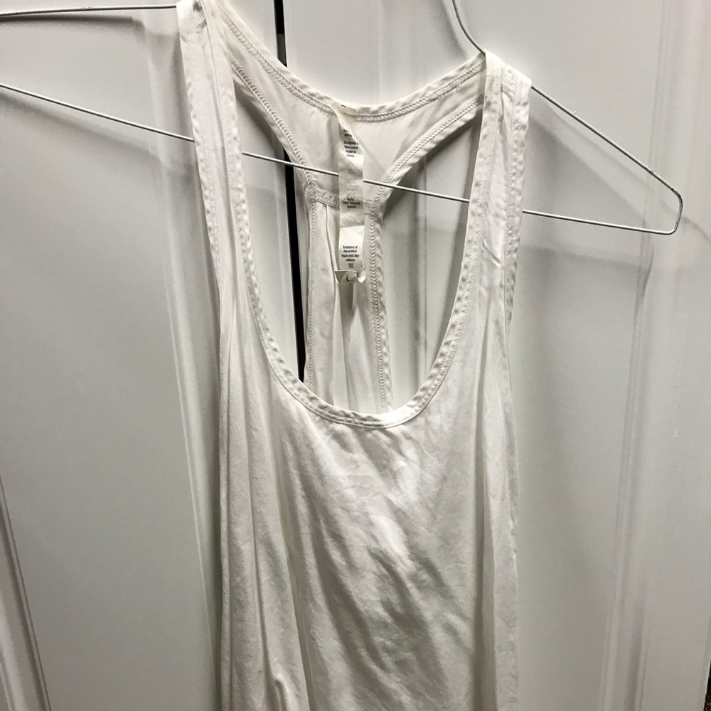 White Lululemon racer back